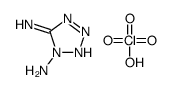 perchloric acid,tetrazole-1,5-diamine Structure