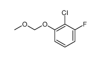 2-chloro-1-fluoro-3-(methoxymethoxy)benzene Structure