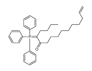 5-(triphenyl-λ5-phosphanylidene)hexadec-15-en-6-one结构式