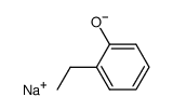 Natrium-2-ethyl-phenolat结构式