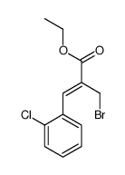 ethyl 2-(bromomethyl)-3-(2-chlorophenyl)prop-2-enoate结构式