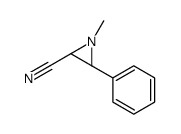 (2R,3R)-1-methyl-3-phenylaziridine-2-carbonitrile Structure