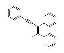 (E)-2,3,5-triphenyl-2-penten-4-yne Structure