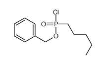 [chloro(pentyl)phosphoryl]oxymethylbenzene Structure