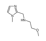 (2-Methoxyethyl)[(1-methyl-1H-imidazol-2-yl)-methyl]amine dihydrochloride structure