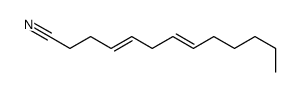 trideca-4,7-dienenitrile Structure