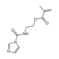 2-(1H-imidazole-1-carboxamido)ethyl methacrylate Structure