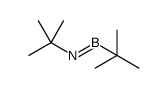 2-Propanamine, N-[(1,1-dimethylethyl)borylene]-2-methyl结构式