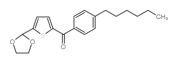 5-(1,3-DIOXOLAN-2-YL)-2-(4-HEXYLBENZOYL)THIOPHENE picture