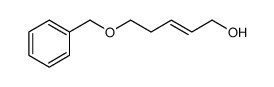 2-Penten-1-ol, 5-(phenylmethoxy)-, (2E) Structure