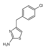 4-(4-chloro-benzyl)-thiazol-2-ylamine Structure