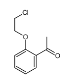 1-[2-(2-chloroethoxy)phenyl]ethanone Structure