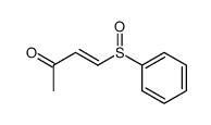 trans-4-(phenylsulfinyl)-3-buten-2-one结构式