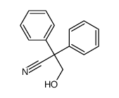 Benzeneacetonitrile,a-(hydroxymethyl)-a-phenyl-结构式