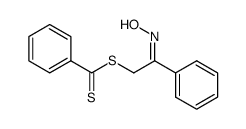 2-(hydroxyimino)-2-phenylethyl dithiobenzoate Structure