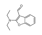 2-(diethylamino)-1-benzofuran-3-carbaldehyde Structure