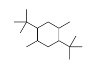 1,4-bis(1,1-dimethylethyl)-2,5-dimethylcyclohexane结构式