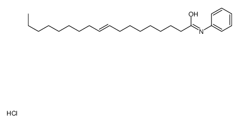 (Z)-N-phenyloctadec-9-enamide,hydrochloride结构式