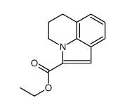 Ethyl 5,6-dihydro-4H-pyrrolo[3,2,1-ij]quinoline-2-carboxylate结构式