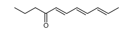 undeca-5,7,9-trien-4-one结构式