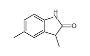 2H-INDOL-2-ONE, 1,3-DIHYDRO-3,5-DIMETHYL-结构式