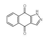 1H-Benz[f]indazole-4,9-dione Structure