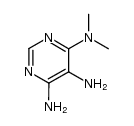 N4,N4-dimethyl-pyrimidine-4,5,6-triamine结构式