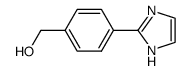 (4-(1H-imidazol-2-yl)phenyl)methanol Structure