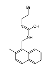 Urea, 1-(2-bromoethyl)-3-(2-methyl-1-naphthylmethyl)-结构式