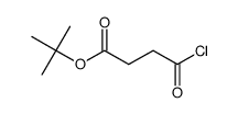 tert-butyl 4-chloro-4-oxobutanoate结构式