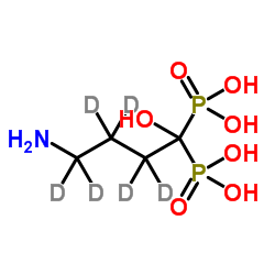 1-hydroxy-4-aminobutyl-1,1-bisphosphonic acid-2,2,3,3,4,4-d6图片