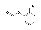 Essigsaeure-o-phosphinophenylester Structure