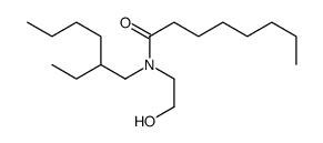 N-(2-ethylhexyl)-N-(2-hydroxyethyl)octanamide Structure