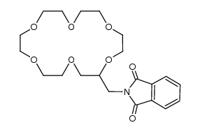 2-phthalimidomethyl-18-crown-6 Structure