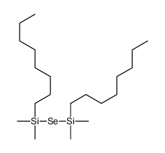 [dimethyl(octyl)silyl]selanyl-dimethyl-octylsilane Structure