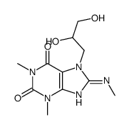 7-(2,3-dihydroxypropyl)-1,3-dimethyl-8-methylamino-purine-2,6-dione picture