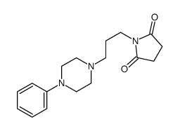1-[3-(4-phenylpiperazin-1-yl)propyl]pyrrolidine-2,5-dione结构式