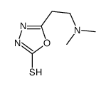 5-[2-(dimethylamino)ethyl]-3H-1,3,4-oxadiazole-2-thione Structure