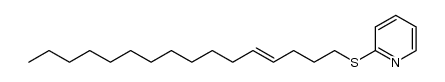 (E)-2-(hexadec-4-enylthio)pyridine Structure