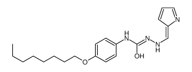 1-(4-octoxyphenyl)-3-[[(Z)-pyrrol-2-ylidenemethyl]amino]urea结构式