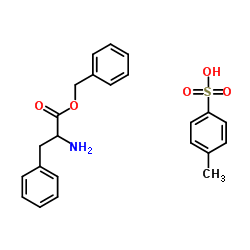 Benzyl 2-amino-3-phenylpropanoate 4-methylbenzenesulfonate Structure