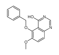 6-methoxy-5-phenylmethoxy-1H-quinazolin-4-one Structure