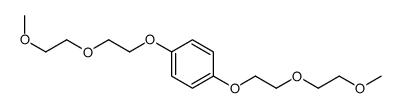 1,4-bis[2-(2-methoxyethoxy)ethoxy]benzene Structure