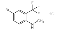 4-Bromo-N-methyl-2-(trifluoromethyl)aniline hydrochloride picture