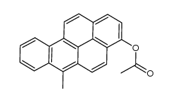 6-methylbenzo[pqr]tetraphen-3-yl acetate结构式