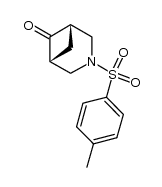 (1R,5S)-3-tosyl-3-azabicyclo[3.1.1]heptan-6-one结构式