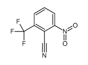 2-硝基-6-(三氟甲基)苯甲腈结构式
