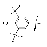 2,4,6-tris(trifluormethyl)phenylphosphane结构式