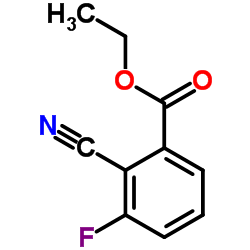 Ethyl 2-cyano-3-fluorobenzoate Structure