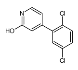 4-(2,5-Dichlorophenyl)-2-hydroxypyridine structure